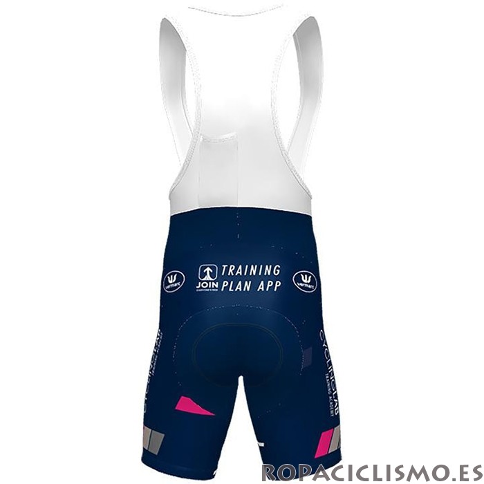2021 Maillot SEG Racing Academy Tirantes Mangas Cortas Apagado Azul